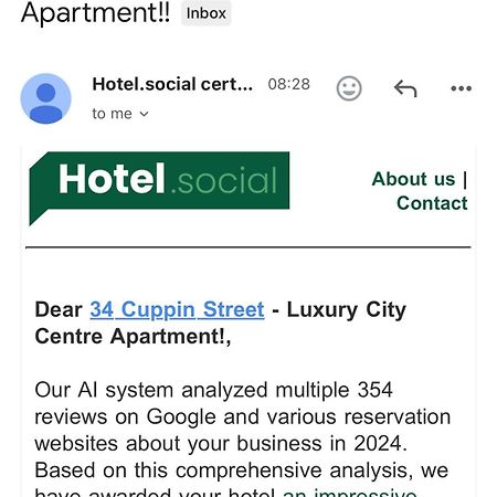 34 Cuppin Street - Luxury City Centre Apartment! チェスター エクステリア 写真